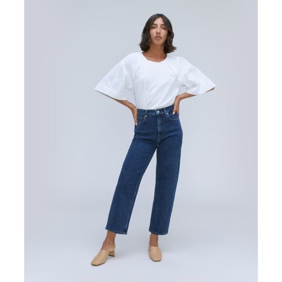 Everlane Denim - Everlane The Way-High Jeans in Vintage Indigo 33 Womens Denim Pants